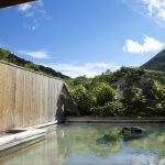 五色温泉の露天風呂の画像