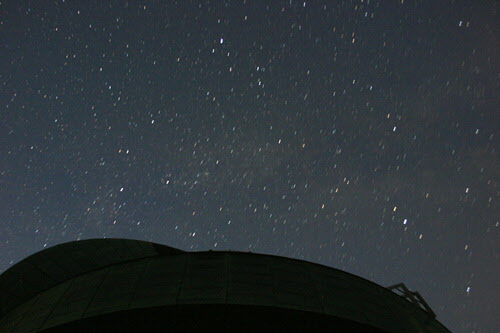 堂平天文台 星と緑の創造センターからの星空