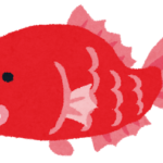 鯛のキャラクター（魚）